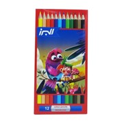 تصویر  مداد رنگي 12 رنگ جعبه مقوايي البرز