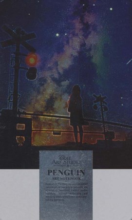 تصویر  دفتر نقطه اي پالتويي فلزي پنگوئن (كد 893)