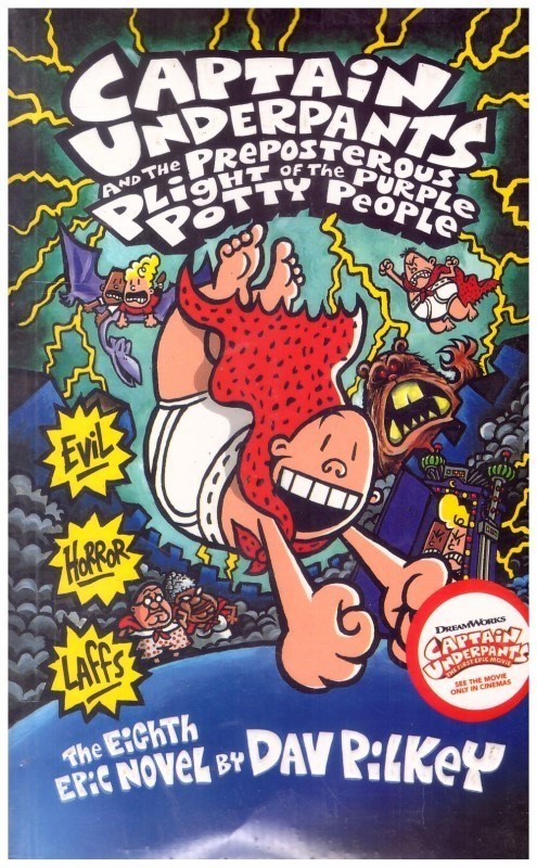 تصویر  the preposterous plight (captain underpants) (vol 8)