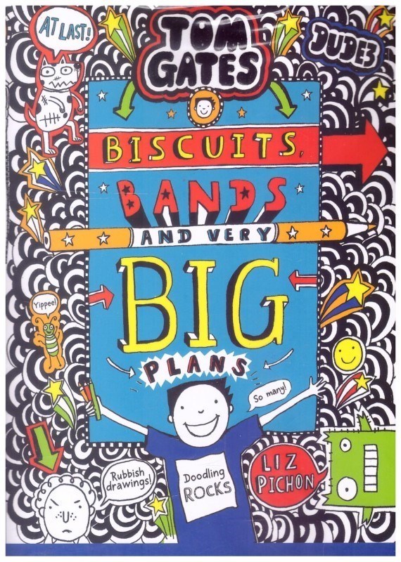 تصویر  biscuits bands and very big plans (tom gates) (vol 14)